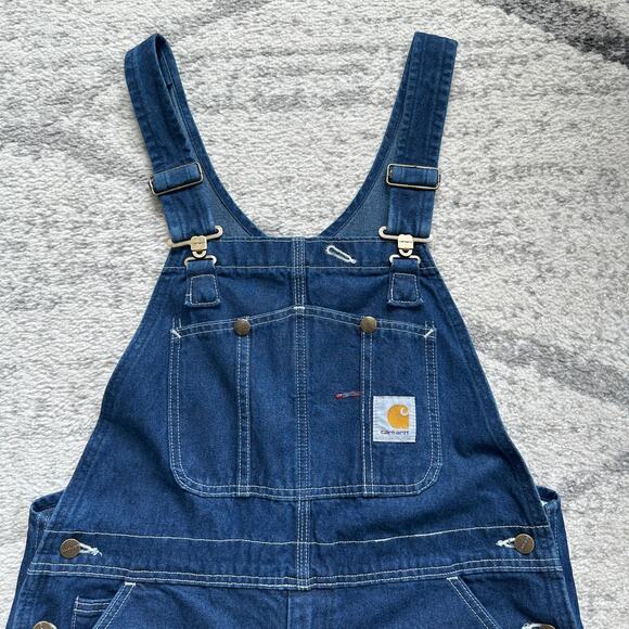 Carhartt Relaxed FIt Denim Work Overalls 36 x 30 - Picture 5 of 10